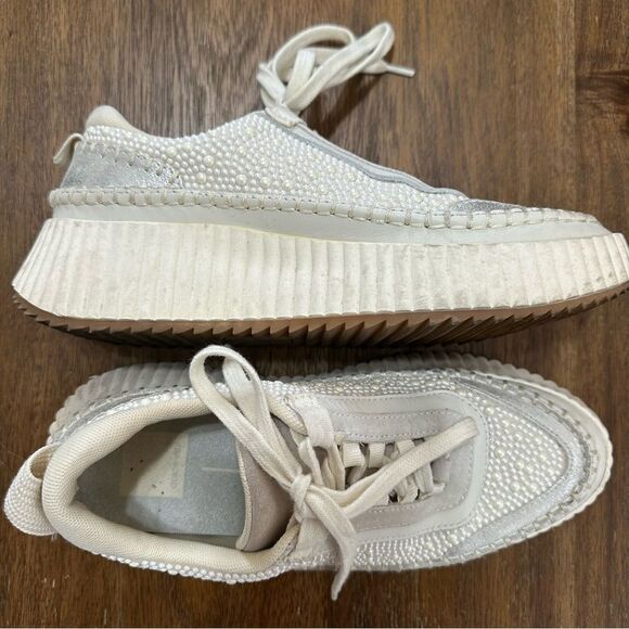 Dolce Vida‎ Dolen Pearl Sneakers size 8 - Picture 5 of 9